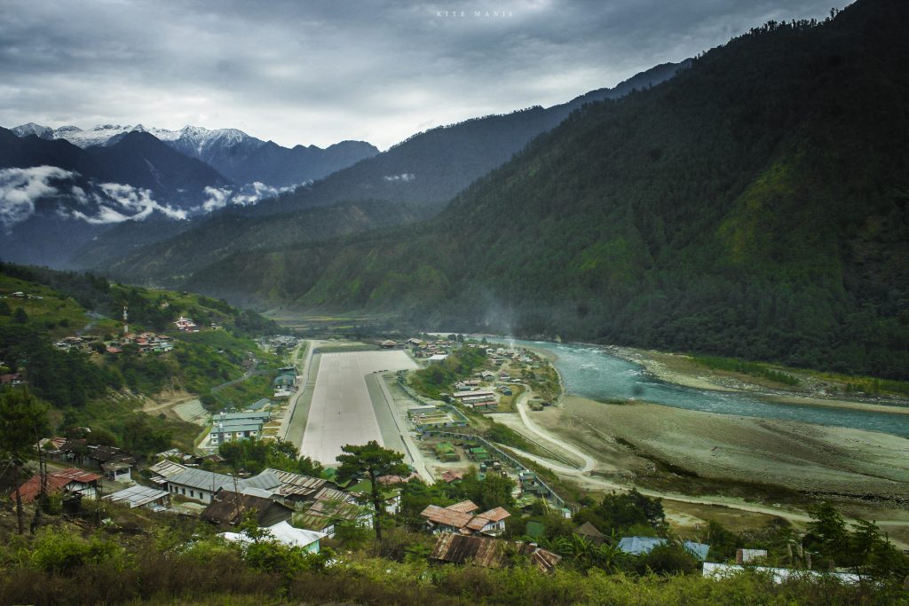 Walong town in Arunachal Pradesh